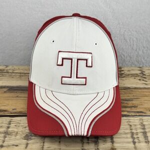 Texas Rangers Hat Cap Strap Back Mens One Size Red White MLB Baseball New Era